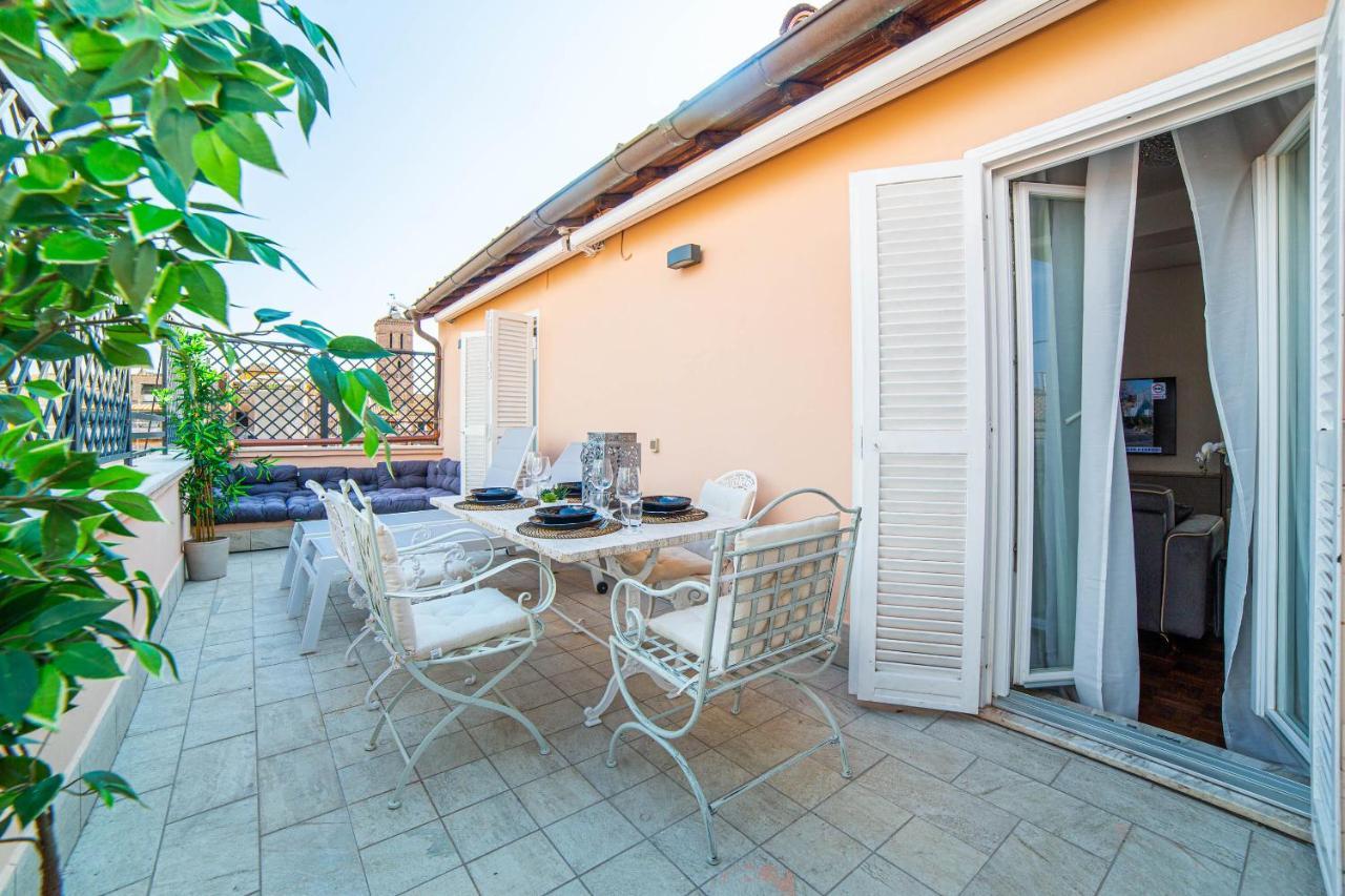 Luxury Top Floor In Trastevere 罗马 外观 照片