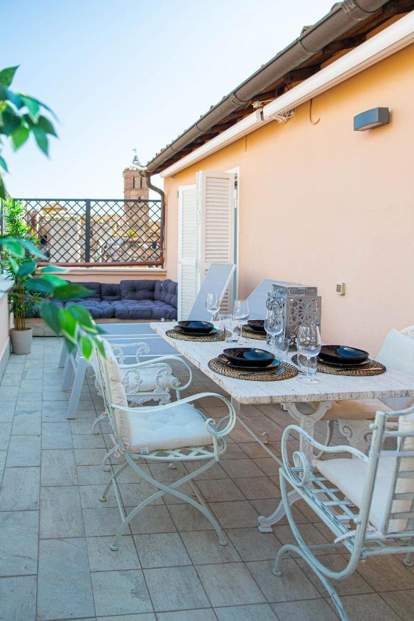Luxury Top Floor In Trastevere 罗马 外观 照片