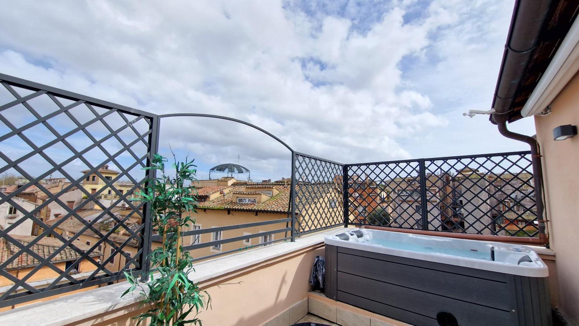 Luxury Top Floor In Trastevere 罗马 外观 照片