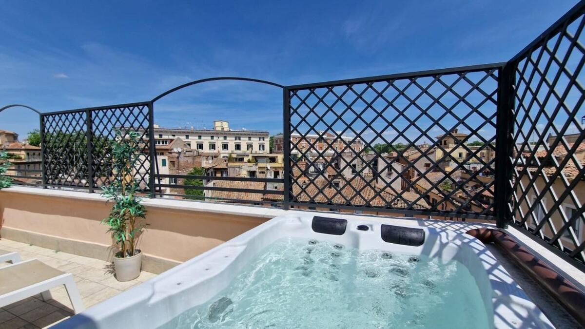 Luxury Top Floor In Trastevere 罗马 外观 照片